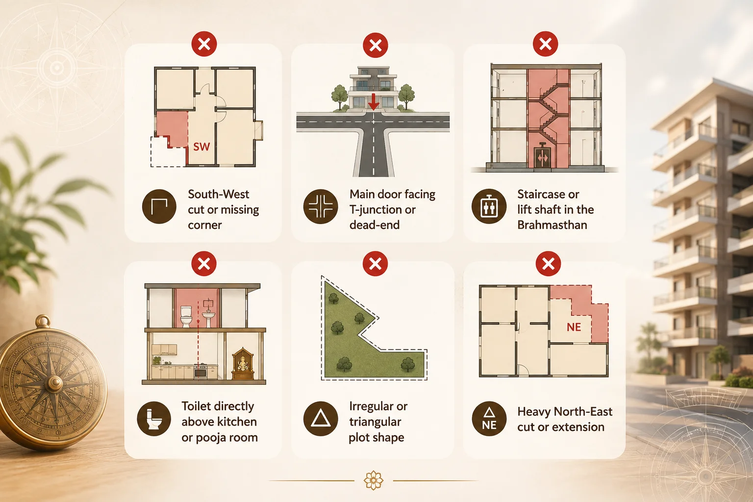 Vastu red flags to check before buying a flat